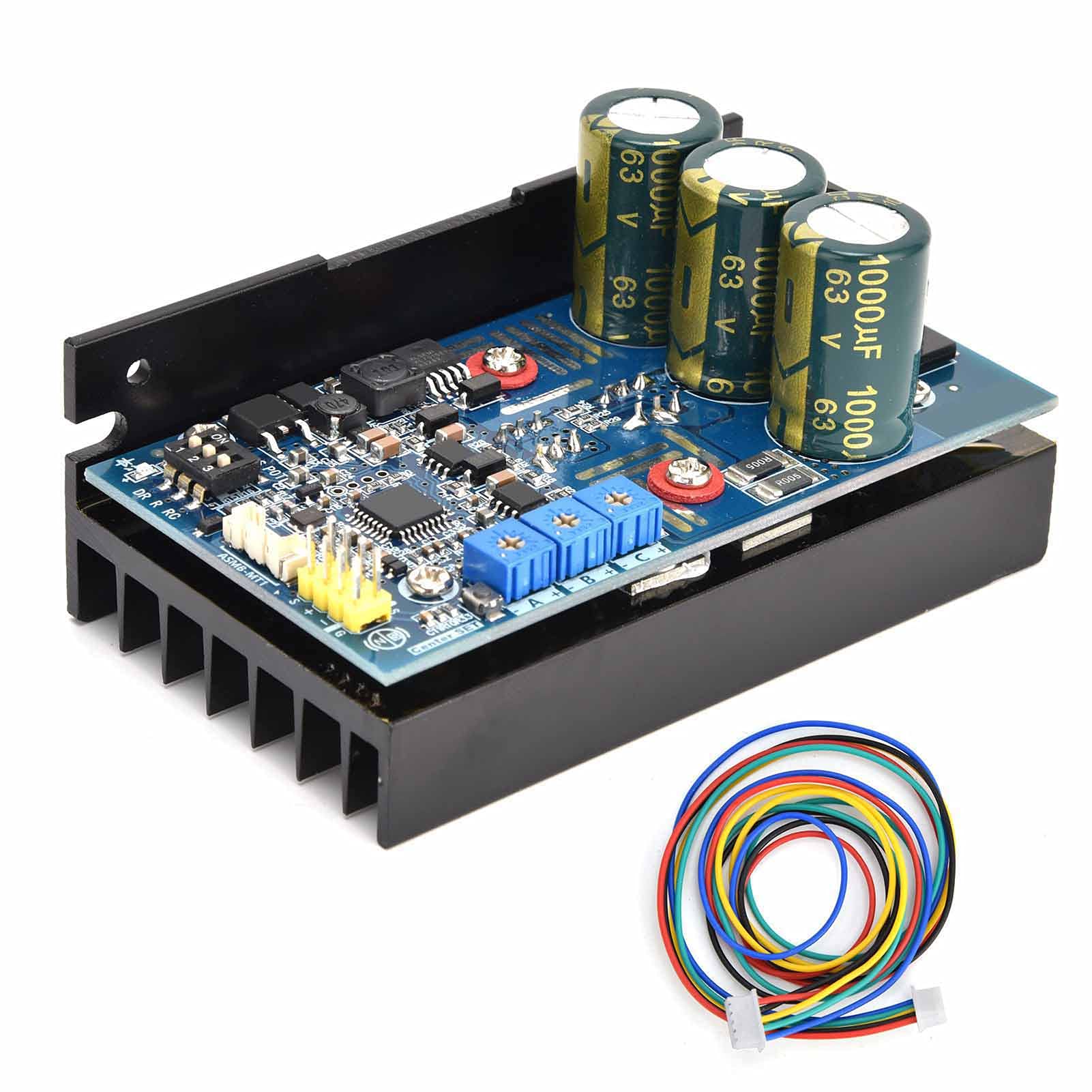 Oumefar Płyta Kontrolera PCB Trwałe Silniki Elektryczne o Wysokim Skręcaniu Płyta Kontrolera dla Robotyki 1-kanał 1 X ASMB-MT1
