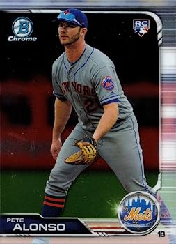 その他 Pete Alonso Bowman Topps MLB PSA Amazon.com: 2019 Bowman Chrome Baseball #48 Pete Alonso
