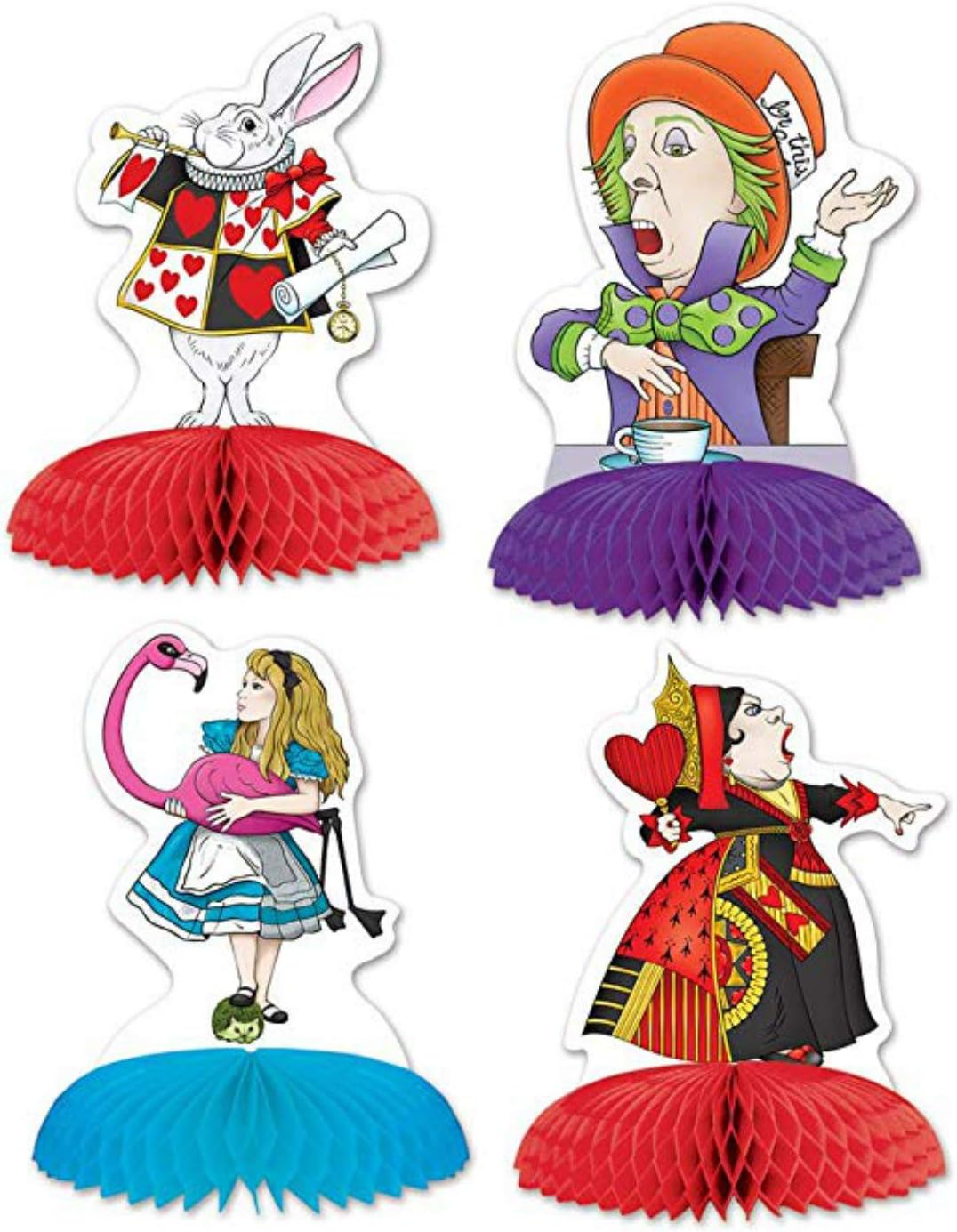 Beistle Alice in Wonderland Mini Centerpieces