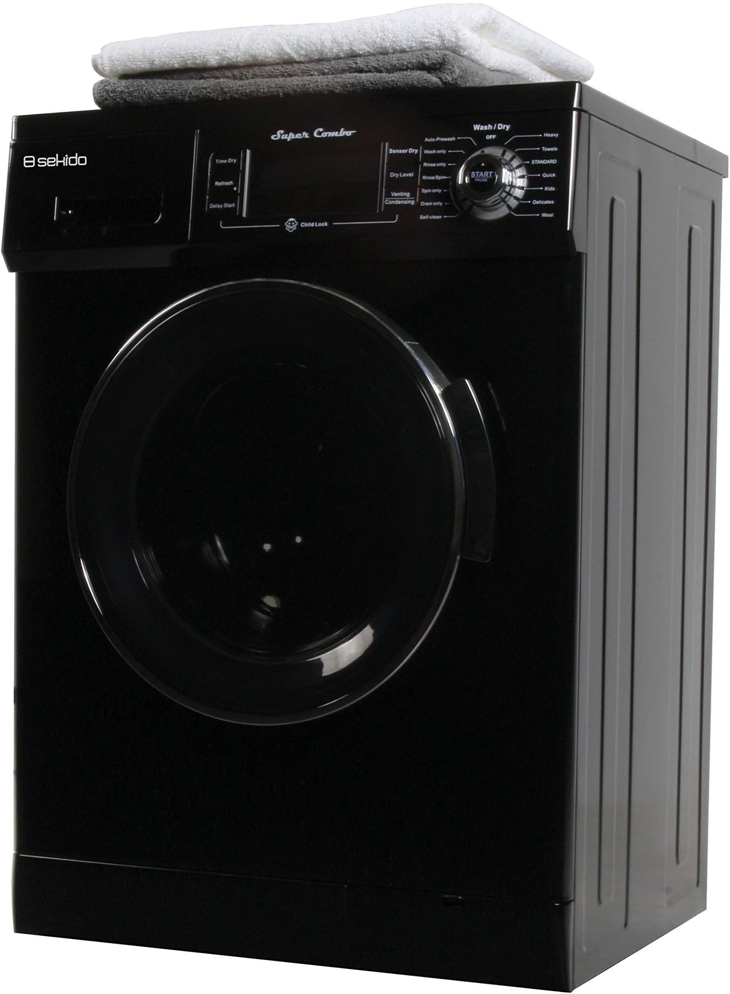 SEKIDO-All in one Compact Washer Dryer CV 4400-Black