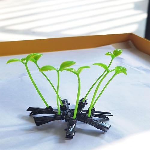 Miniatura 10 de 30 pinzas para el cabello con diseño de hongos para mujeres y niñas, accesorios creativos para el cabello (hongos morado)