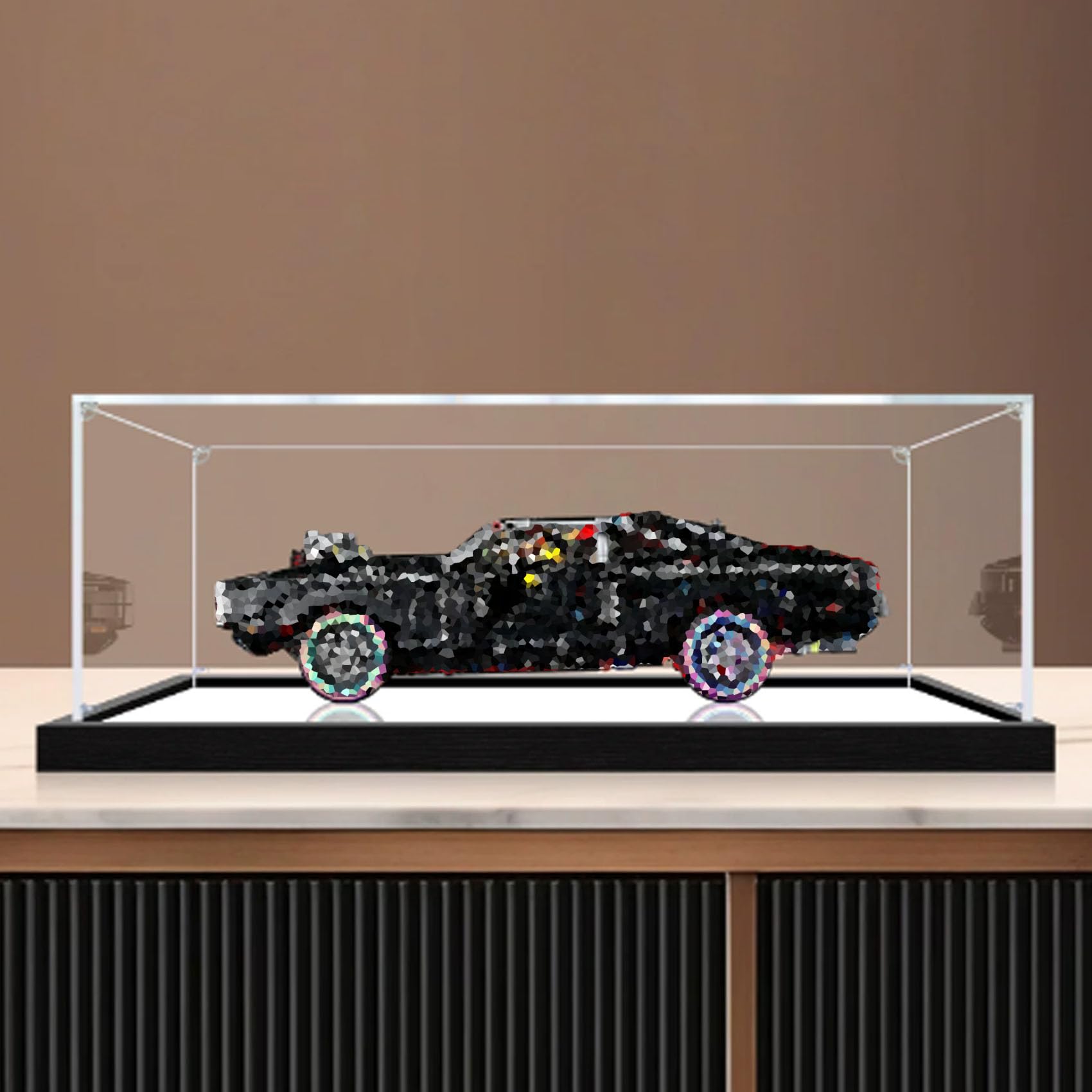 Acrylic Display Case for Le-go 42231 Model (Mirror3mm)