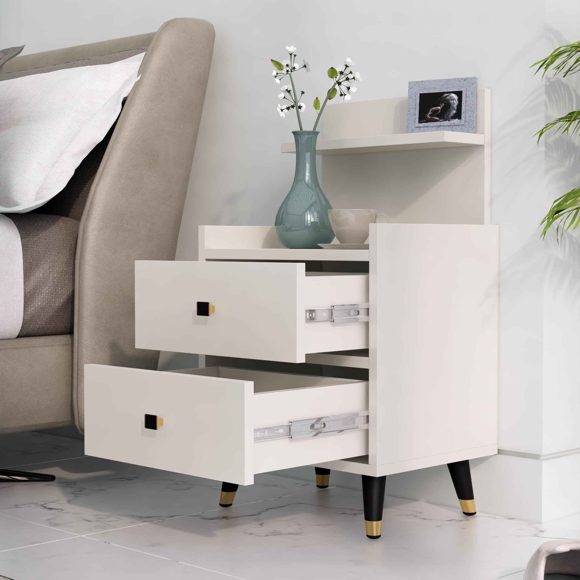 See full amazon price history chart for Bniture Bed Side Table for Bedroom, Bookcase Nightstand Side End Table for Bedroom, Bedside Table, Small Side Table, Side Table for Bedroom, with Metal Legs (Frosty White) (Frosty White) Bniture Bed Side Table for Bedroom, Bookcase Nightstand Side End Table for Bedroom, Bedside Table, Small Side Table, Side Table for Bedroom, with Metal Legs (Frosty White) (Frosty White) (B0D7PYNKV7) Amazon Price History, Amazon Price Tracker