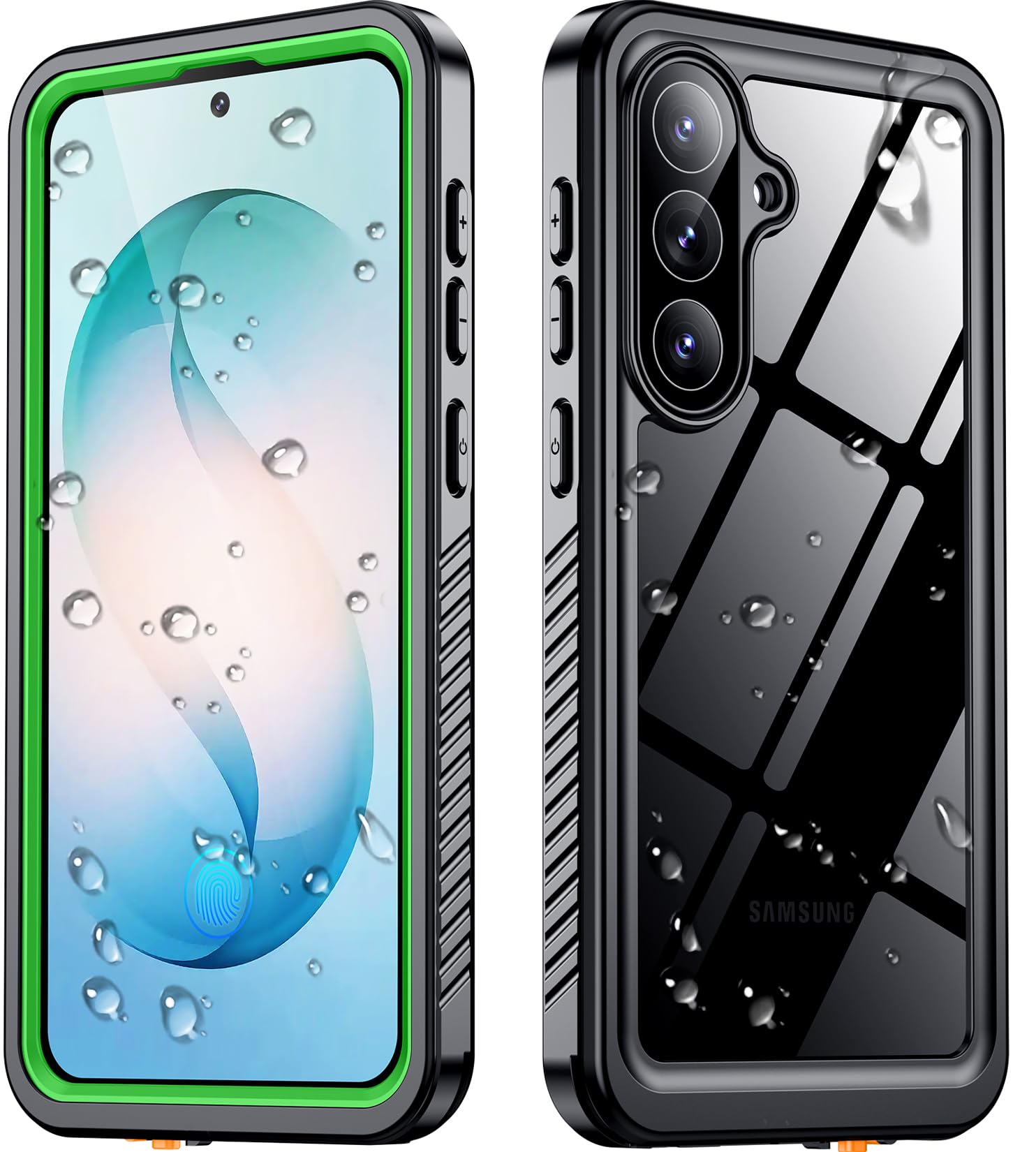 SPIDERCASE Designed for Samsung Galaxy S26 Ultra Case Waterproof,Built-in Screen & Camera Lens Protector[IP68 Underwater] [Military Grade Shockproof] Full Body Protection Phone Case,Black/Clear — view 11
