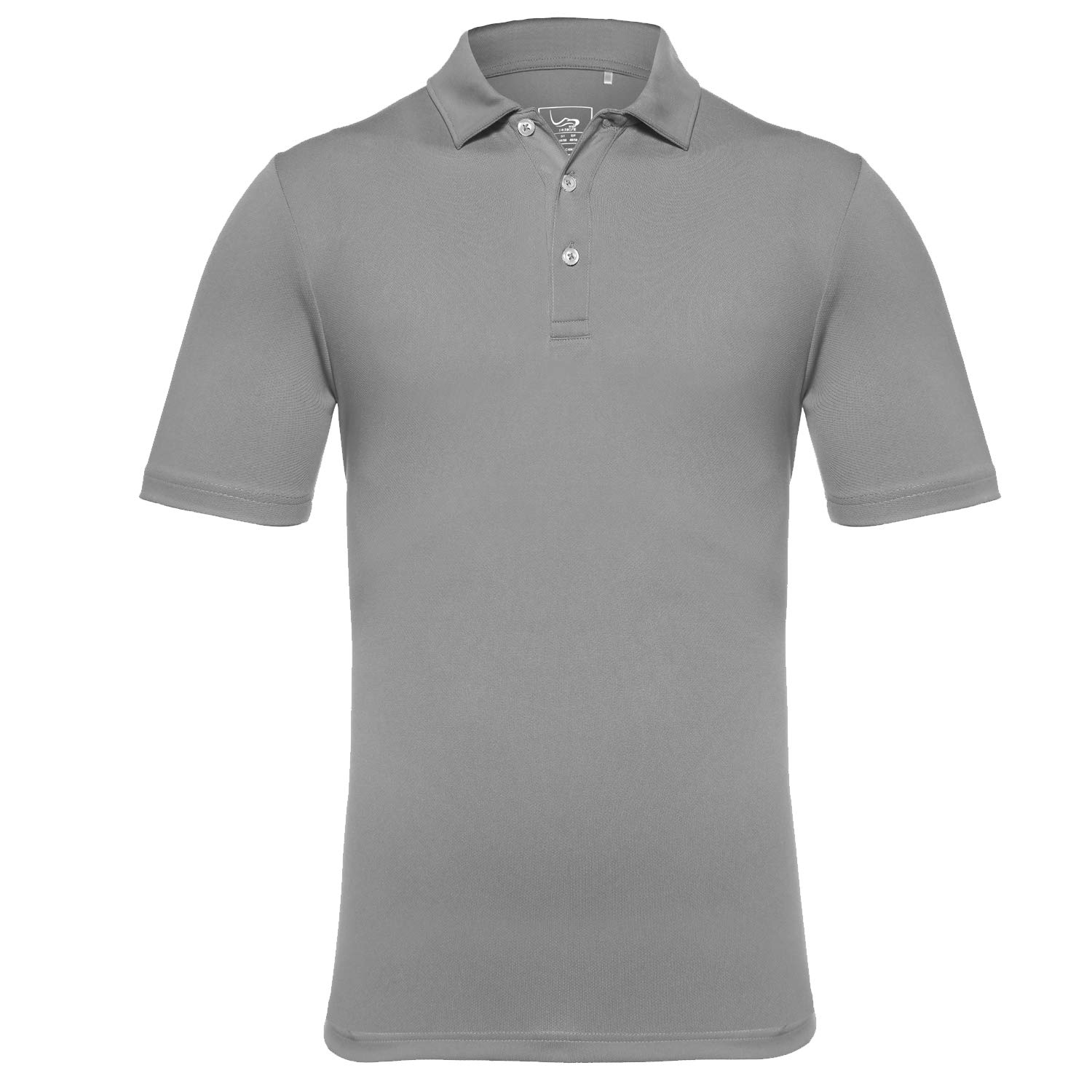 EAGEGOF Men Golf Polo Shirt Male Short Sleeve Sports Leisure Soft Adult Tennis Polo Shirt Outdoor