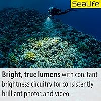 Vista 4 de SeaLife Sea Dragon 3000SF Pro Dual Beam Compacto Submarino Submarino Submarino Foto-Video COB Luz LED, Kit de luz de ángulo de haz de dos luces