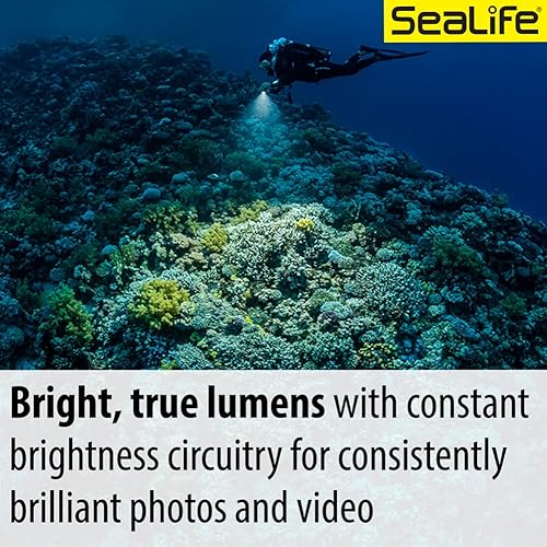 Miniatura 4 de SeaLife Sea Dragon 3000SF Pro Dual Beam Compact Underwater Scuba Diving Photo-Video COB LED Light, Two Beam Angle Light Kit (SL679)