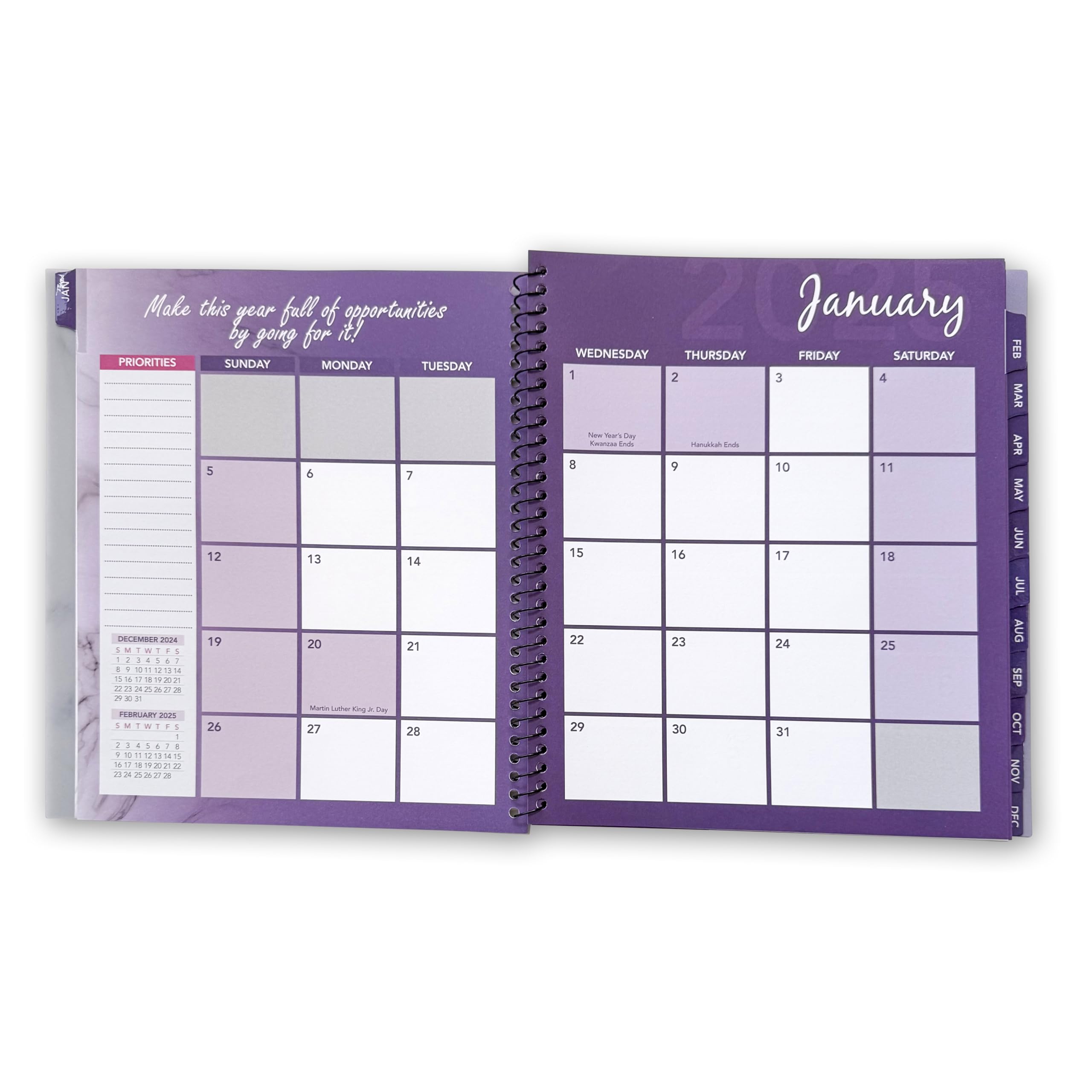 Calendario annuale. Mocassini eleganti da donna
