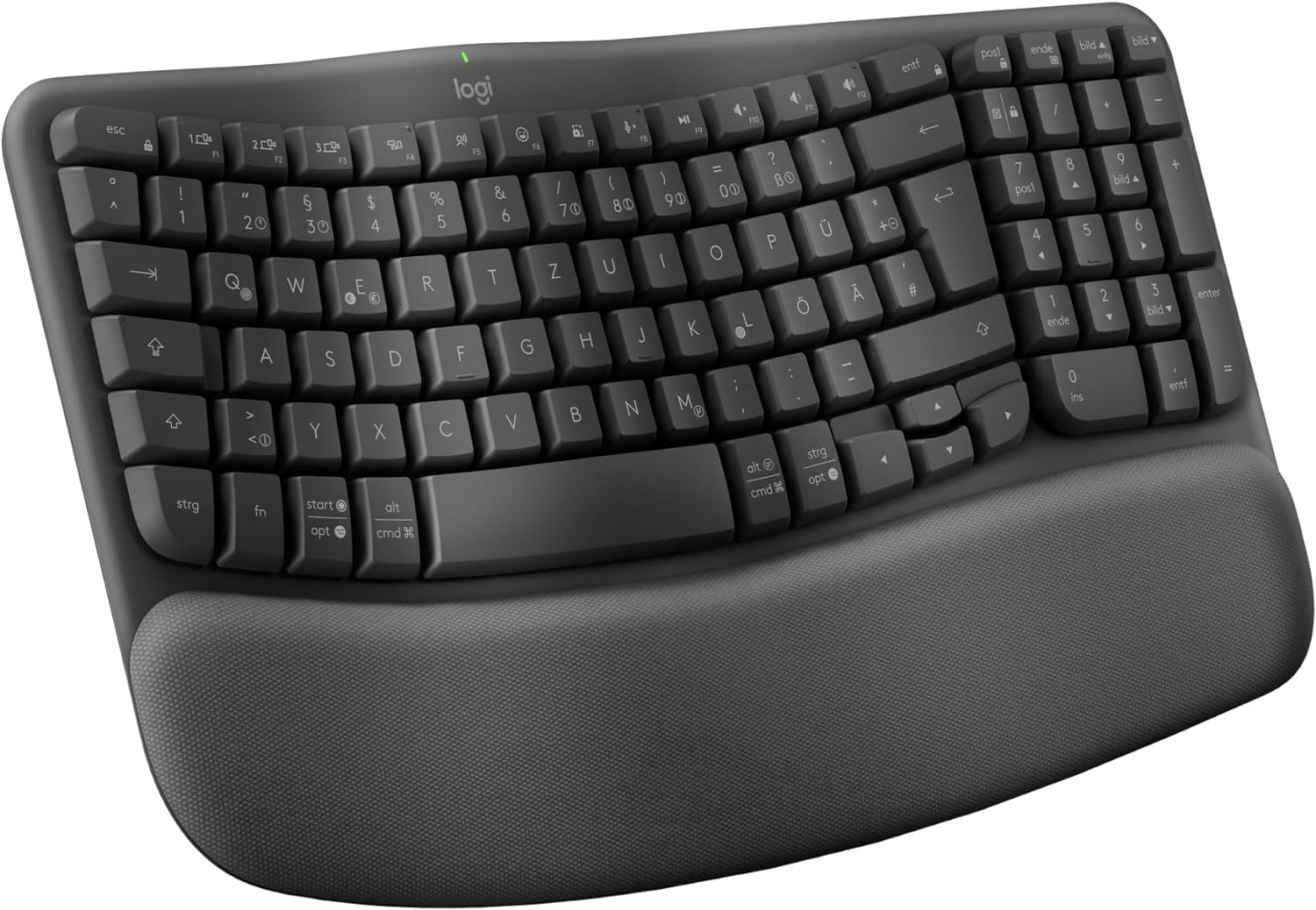 Wave Keys wireless ergonomic keyboard - DEU QWERTZ