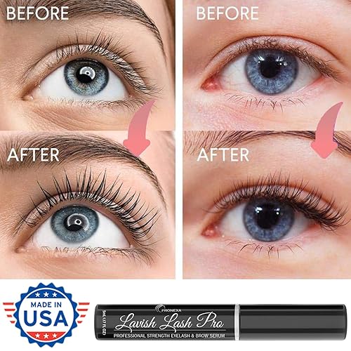 Miniatura 6 de Lavish Lash Pro de Pronexa Hairgenics Suero profesional para el crecimiento de pestañas y cejas Más de 20 ingredientes activos que promueven el