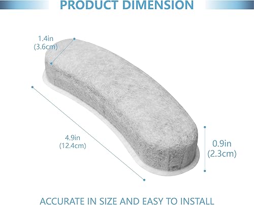 Miniatura 5 de Filtros de repuesto para fuente de agua para gatos compatibles con fuente de agua para perros grandes W600, dispensador automático de agua para