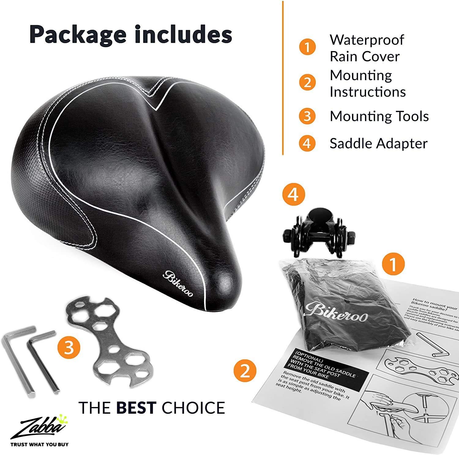 big comfortable bike seats