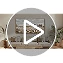 ERQINHUA Large Wall Decor Canvas Painting Wall Art For Living Room Decor White Flowers Landscape Painting Wood Frame DecorPrint Artwork For Dining Room Bedroom Bathroom Kitchen Home Decor 24x48 In