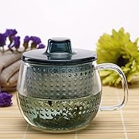 Vista 3 de KINTO 22916 UNITEA Unimag, 11.8 fl oz (11.8 fl oz), Azul marino, Vidrio resistente al calor