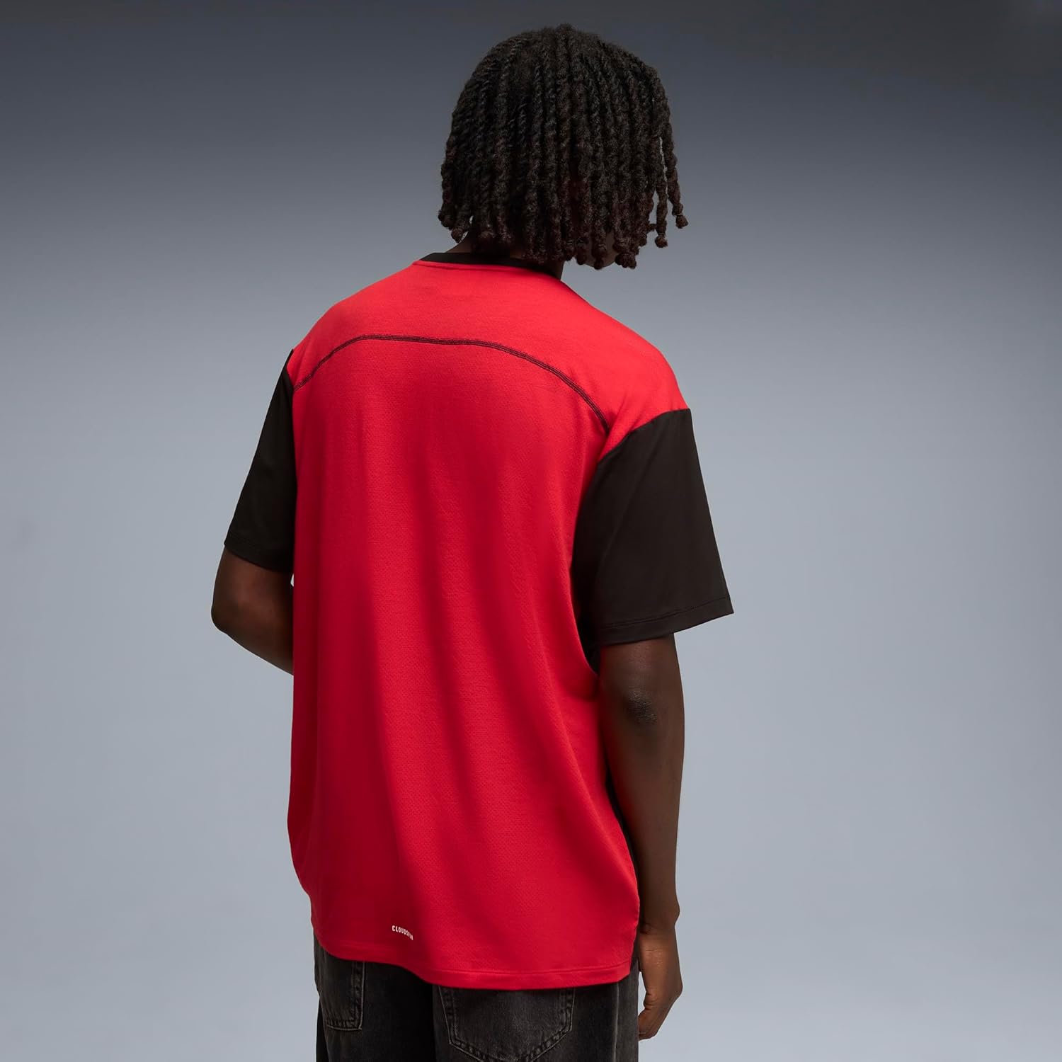 PUMA Men's Scuderia Ferrari Cloudspun T-Shirt, Black SS26, Small Ferrari Cloudspun Tee - Image 3