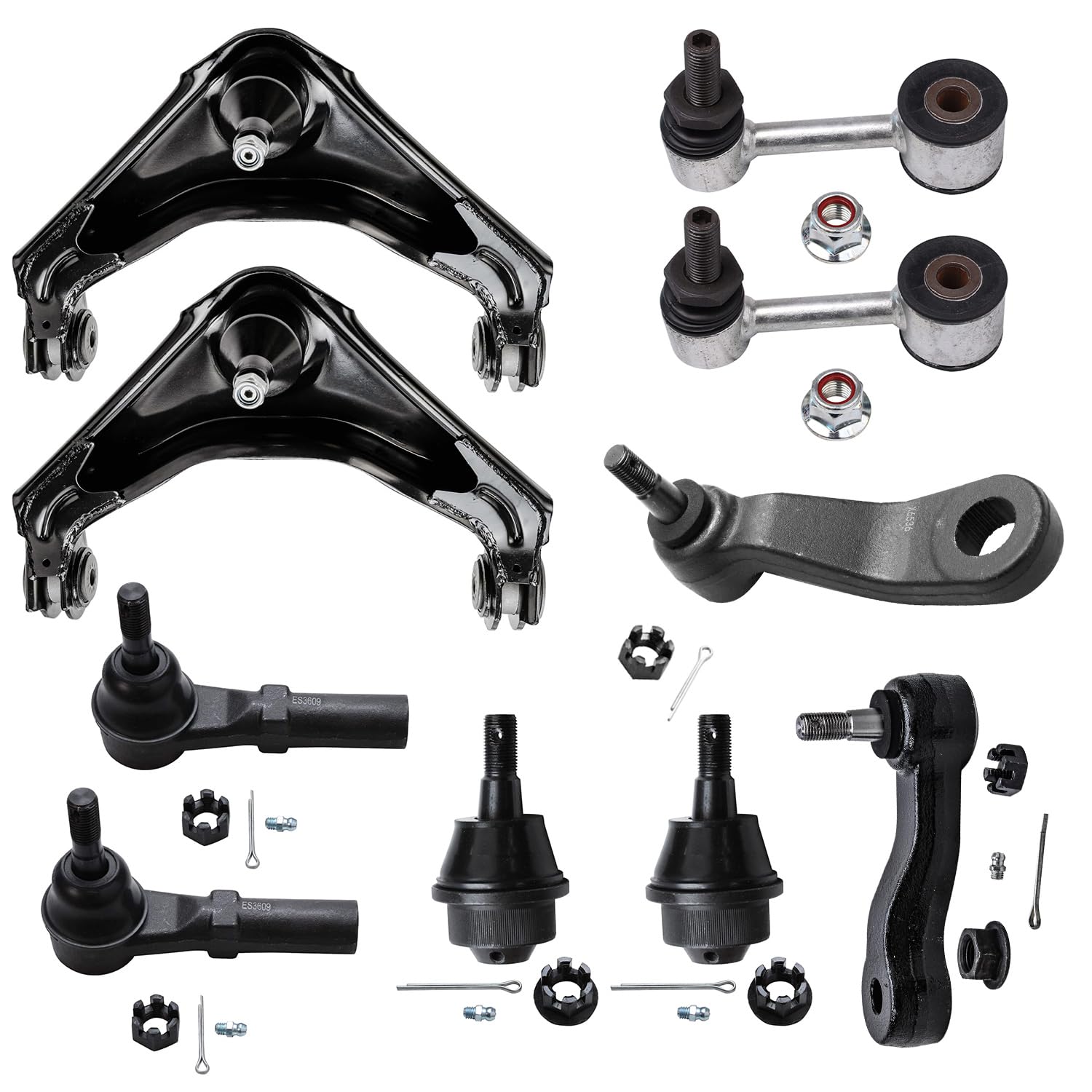 Detroit Axle - Front Control Arms Kit for 01-06 Chevrolet Silverado 3500
