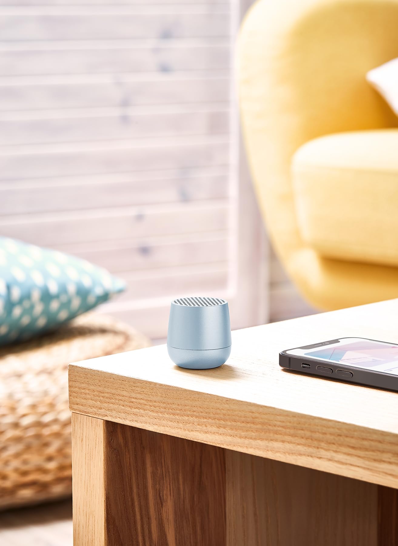 Lexon Mino+ Altavoz Recargable Bluetooth (Azul Claro) — view 5