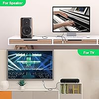 Vista 6 de Adaptador de Audio Auxiliar de Cable Lightning a RCA, Cable RCA a 3.5mm, Cable de Audio USB C a 2 RCA, (Cable de Audio 3 en 1) para Amplificador