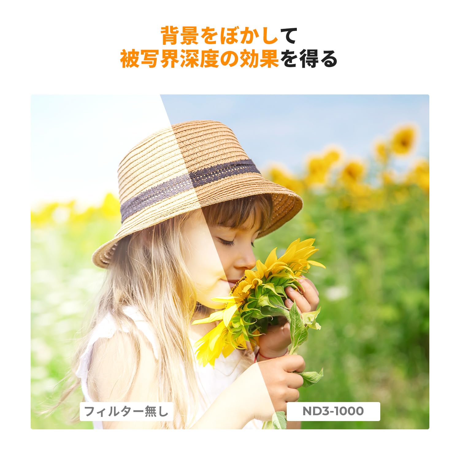 Amazon | K&F CONCEPT 77mm 可変NDフィルター ND3-ND1000 減光