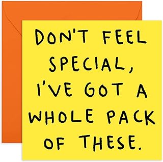 Central 23 - Sarcastic Birthday Card – Funny Birthday Card for Him – Cheeky Birthday Card for Her - for Friends – Hilarious Design –– Comes with Fun Stickers