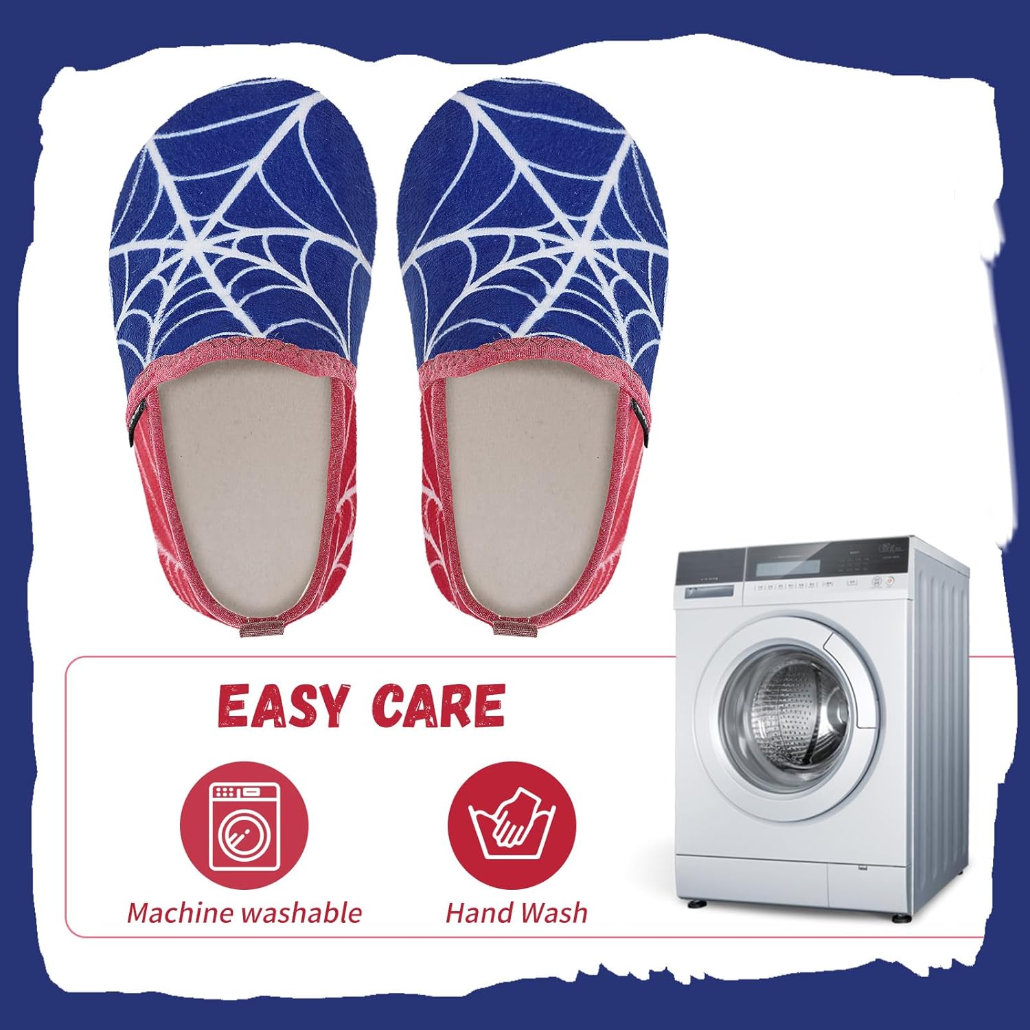 WateLves Kids Toddler Slippers Girls Boys Slip on House Shoes Lightweight Anti Slip Sock Slippers Winter Indoor Outdoor Walking Shoes - Image 5