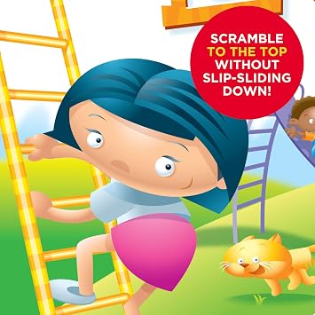 Hasbro Gaming Chutes and Ladders Board Game, 2 to 4 Players, Easter Gift for Kids, Preschool Classroom Games, Ages 3+