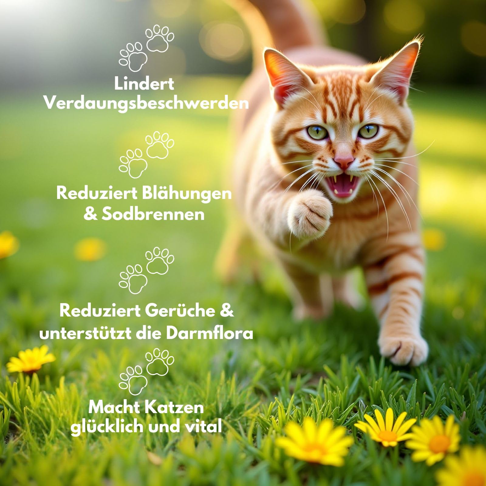 CarboVerte Katzen Futterkohle 200 g – Natürliche Hilfe bei Durchfall & sensibler Verdauung, entgiftet den Magen-Darm-Trakt, neutral im Geschmack & gut verträglich