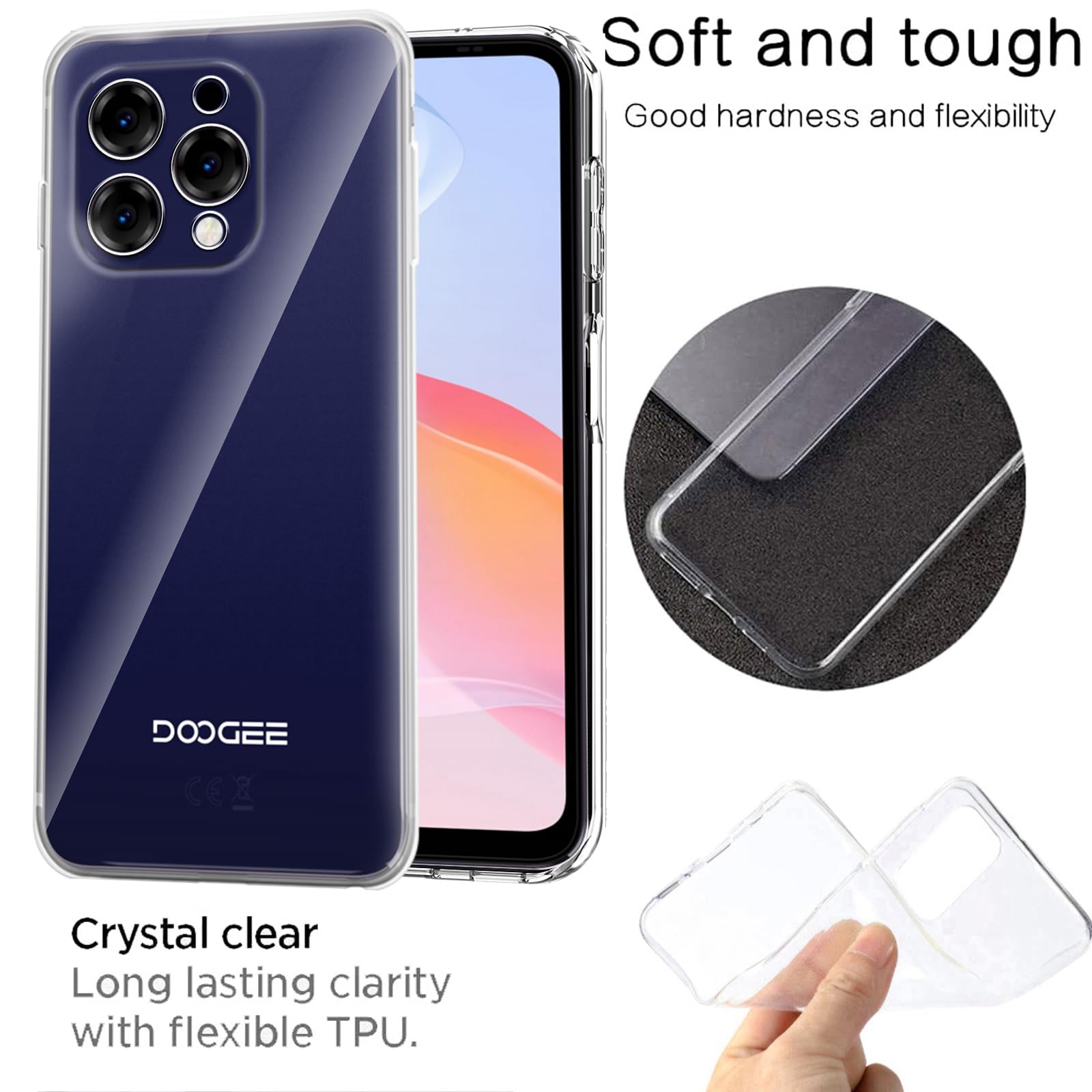 KZIOACSH Case for DOOGEE N55 Pro - Image 3