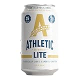 Athletic Brewing Company Craft Non-Alcoholic Beer - 6 Pack x 12 Fl Oz Cans - Athletic Lite Light Brew - Low-Calorie, Award Winning - Simply Crisp, Refreshing, Brisk & Smooth - Beautiful Noble Hops & Malt Body