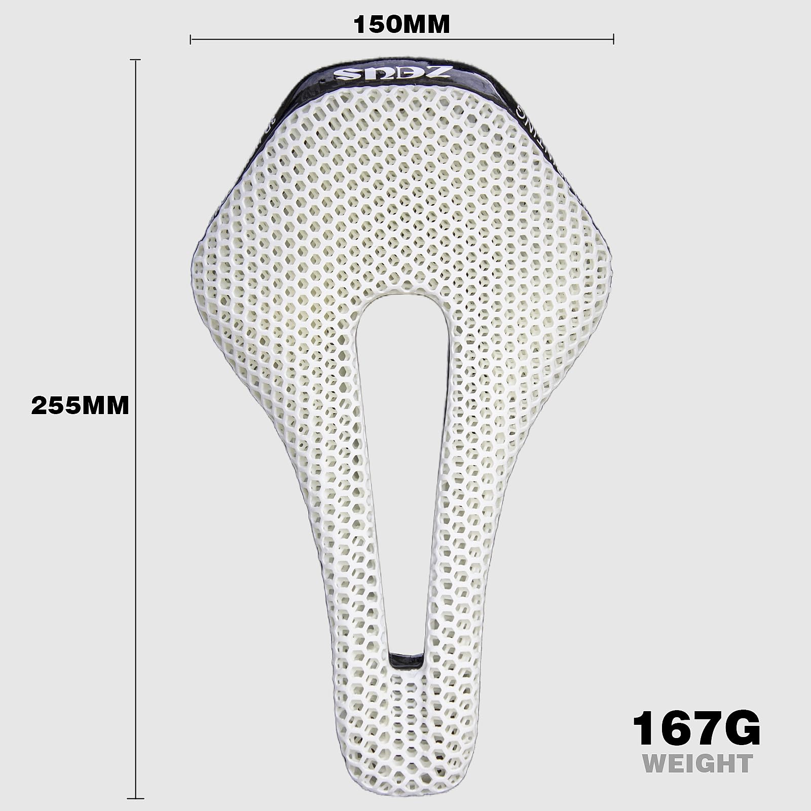 personalisierter fahrradsattel EVOSID mit 3D-Druck, 150 mm, leicht, weich, atmungsaktiv, wasserdicht, Unisex, Kissen für Stadt, MTB, Fahrrad (Kohlefaser-Weiß) : Product Variant:Frame Only - Silver Painting/Red XXL Aufbewahrungsbox Für Weihnachtskugeln Sea Shepherd