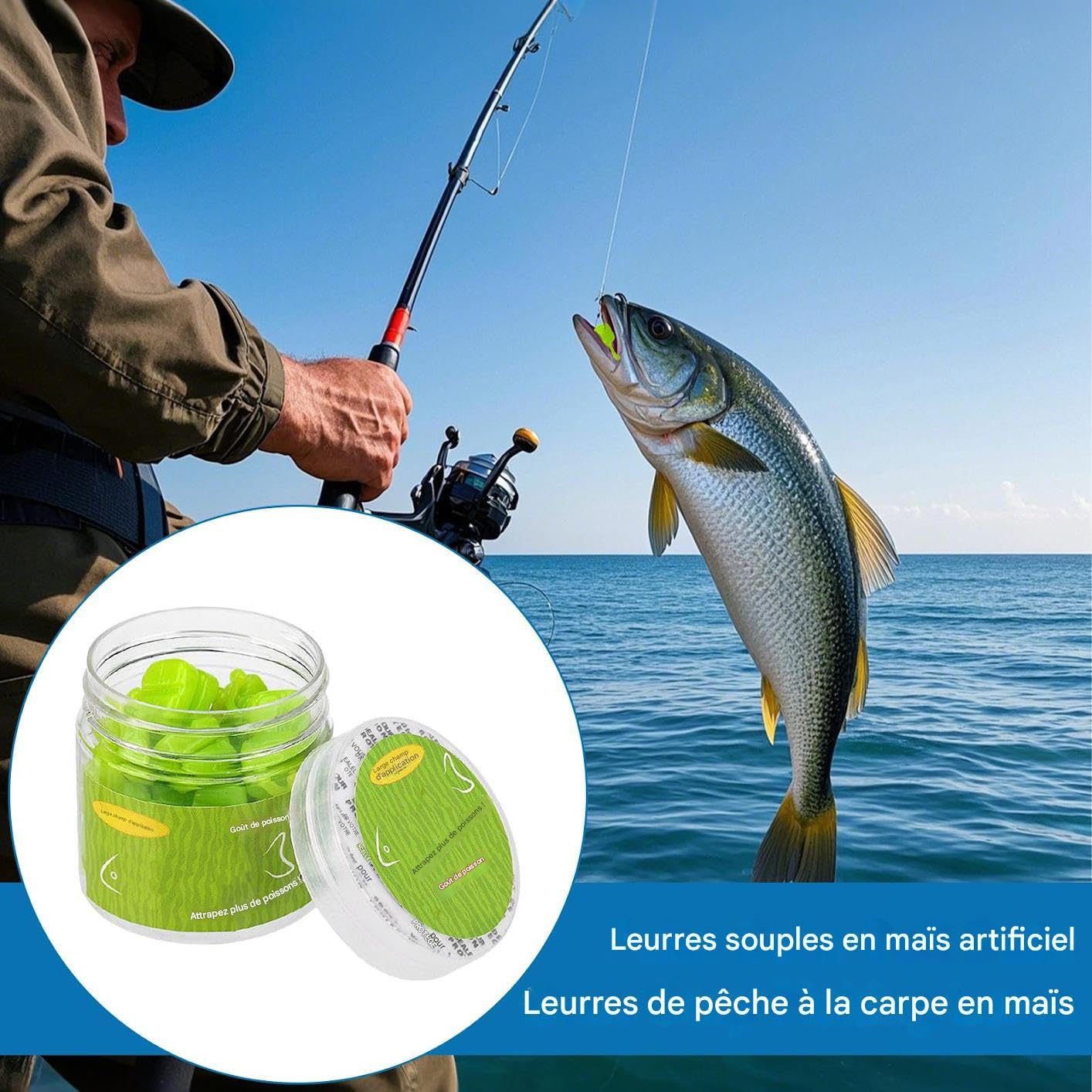 Esche per luccio 25 pezzi Design ma - Esche galleggianti per bar | Esche artificiali morbide per la pesca adulta uomo donna pesce gatto acqua dolce salata fiume mare