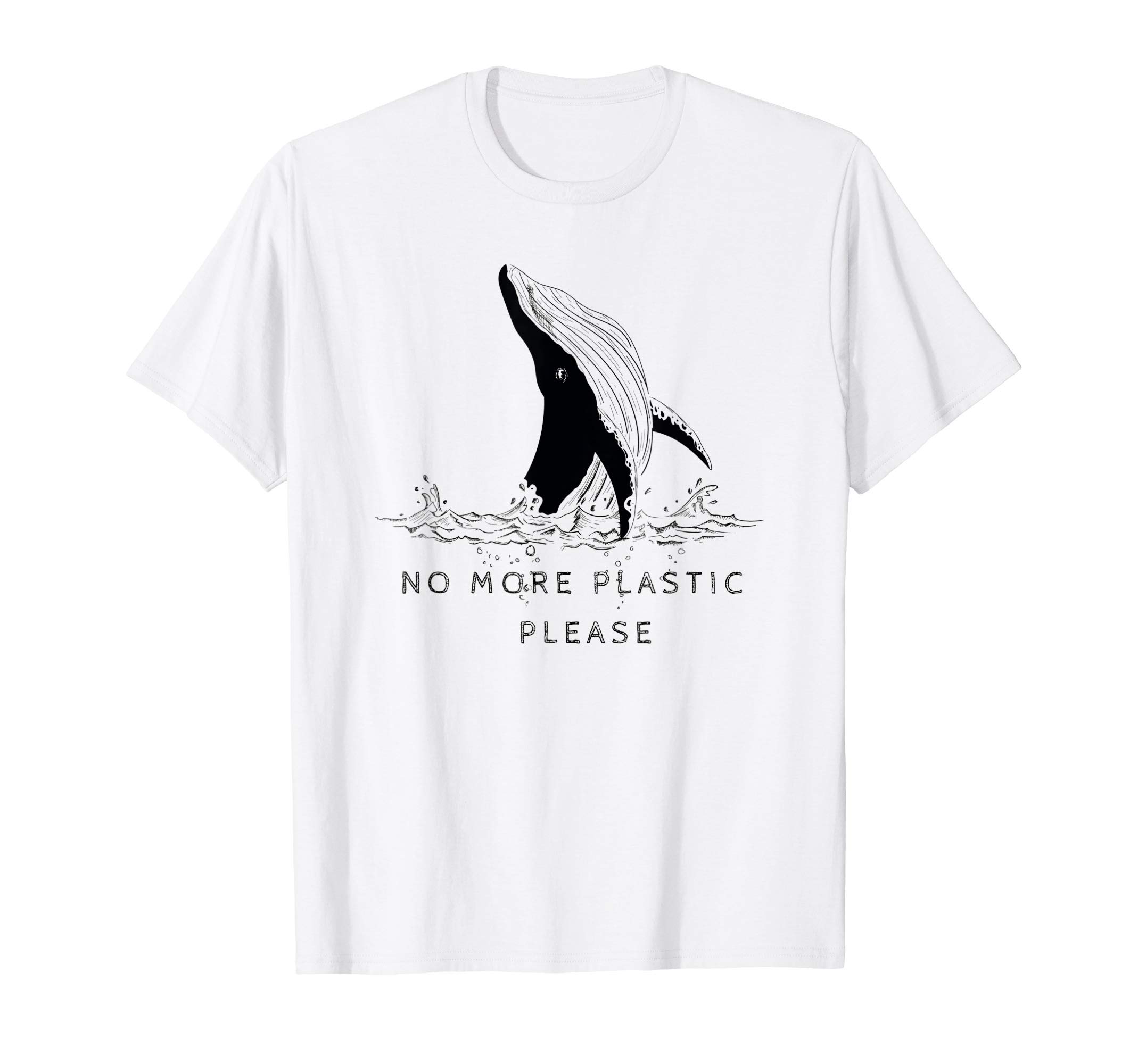 Save The Whales tshirt - No More Plastic, Please T-Shirt