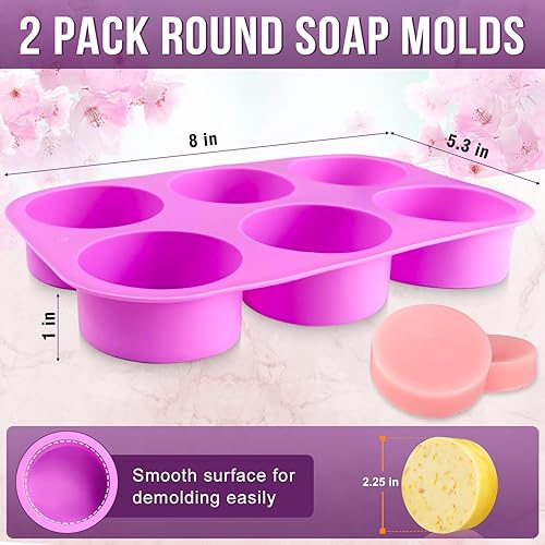 Vista 30 de Walfos Molde de silicona para jabón, molde rectangular flexible para pan viene con caja de madera, acero inoxidable ondulado + raspador recto