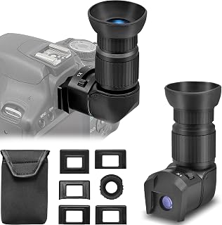 Right Angle Viewfinder 1X/2.5X Magnification for Polar Scope