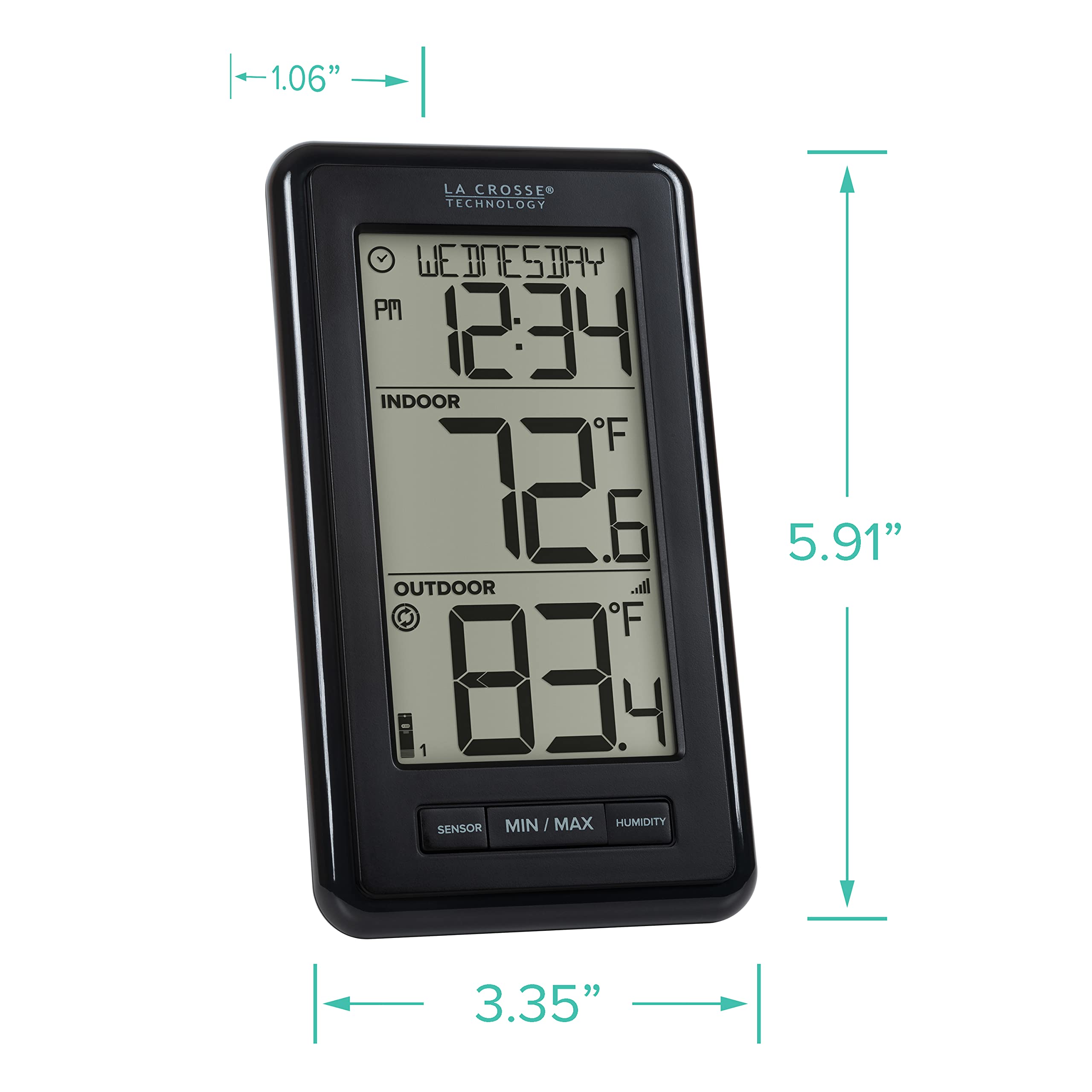 Anemometro Digitale La Crosse WS9501 – Manuale Con USB, Misura Vento, Temperatura E Umidità, Per Computer