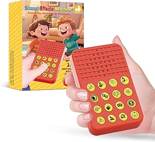16-Button Hilarious Sound Effects Machine for Gag Gifts and Kids