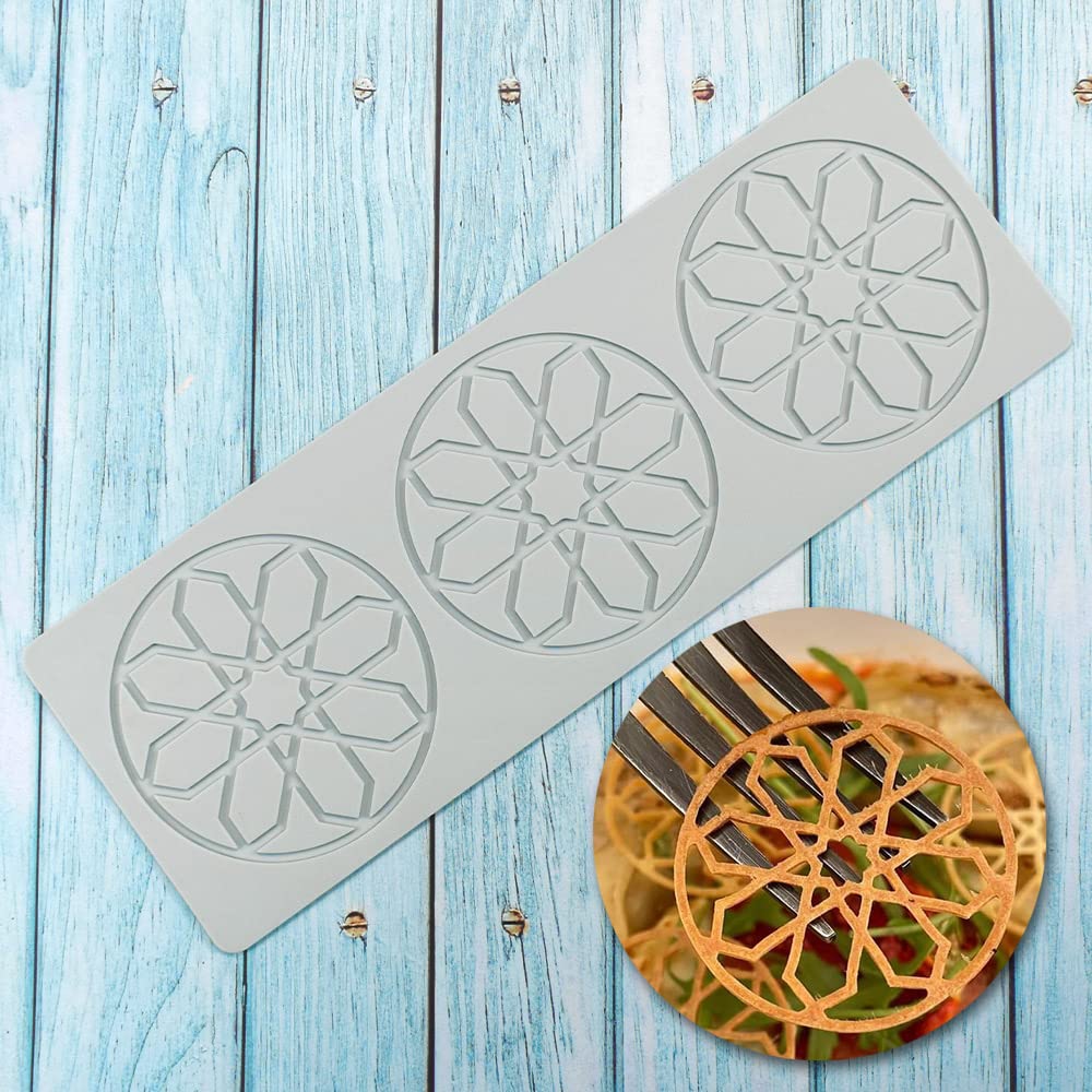 Cake Lace Mold, Silicone Lace Fondant Mallen, Sugar Craft