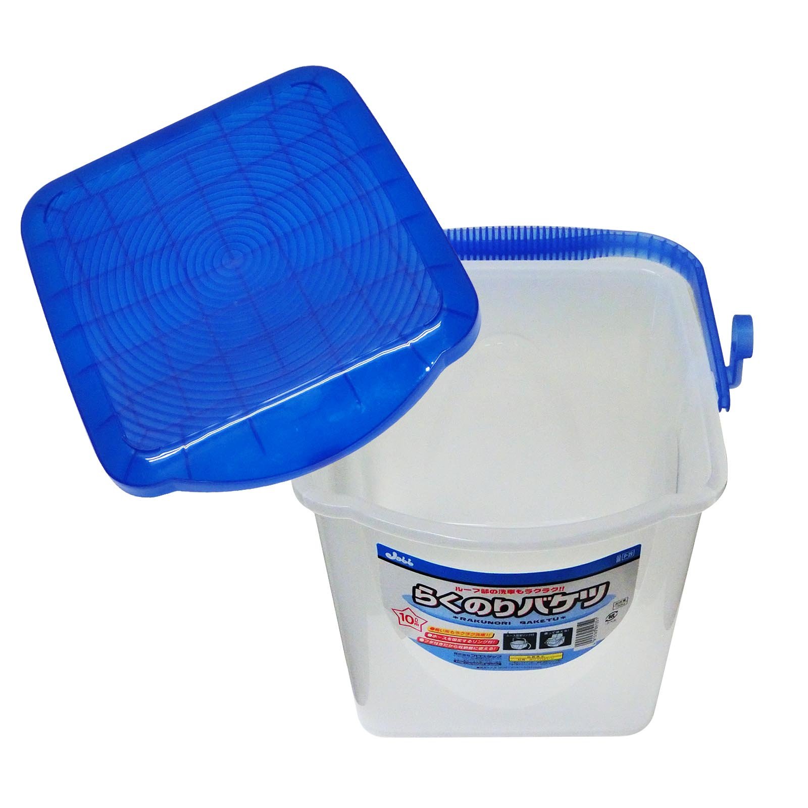 Amazon | プロスタッフ(Prostaff) 洗車用品 らくのりバケツ 半透明