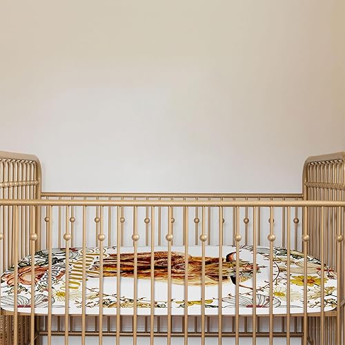 Miniatura 6 de Sábanas para cuna con nombre personalizado, ropa de cama de bebé para niños y niñas, sábanas bajeras plegables portátiles de algodón suave, regalos