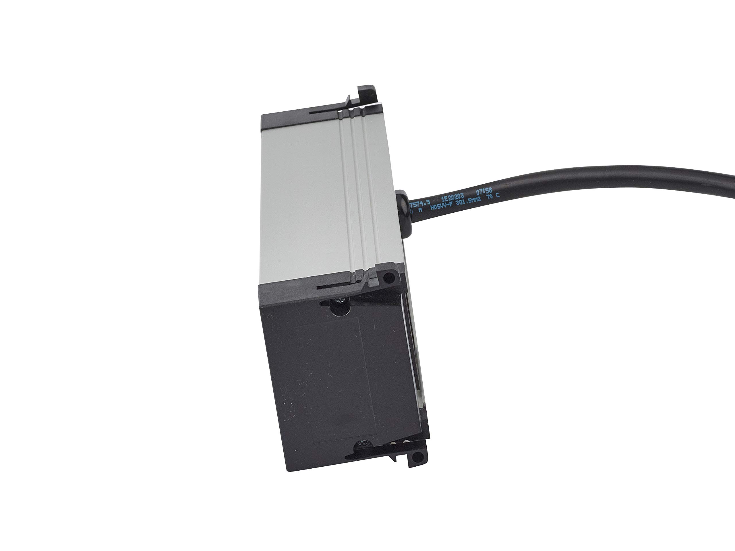 Schneider Electric Mita Doppelsteckdose – Flache Schreibtisch-Einheit, 220x52x44 Mm | Mit Wieland-Stecker