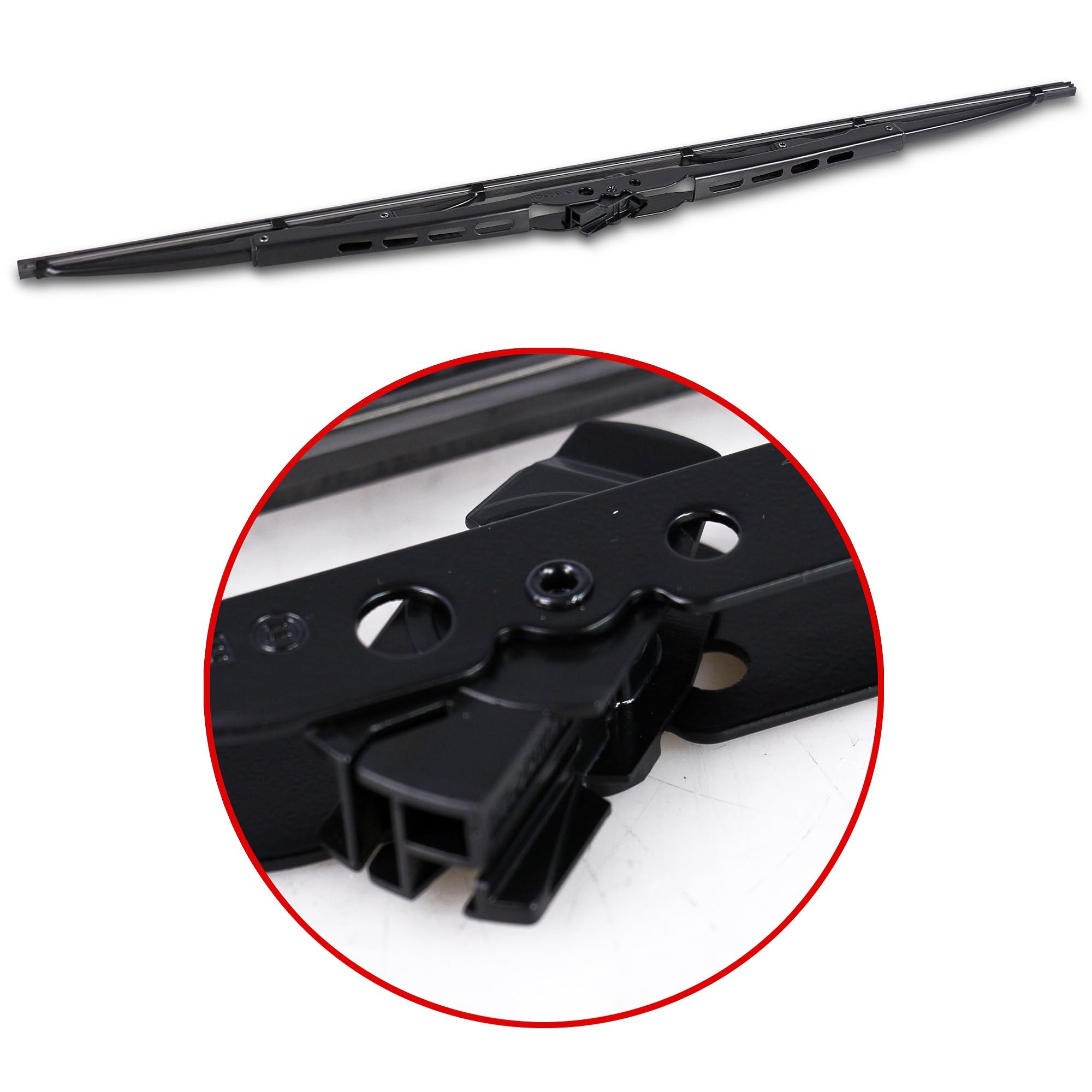BOSCH Wischer vorne +hinten +Scheibenreiniger 31185693 vorne | Kompatibel mit: CHEVROLET LANOS Stufenheck, GM KOREA LANOS, OPEL CALIBRA A, VECTRA A, VECTRA A CC, VECTRA B CC