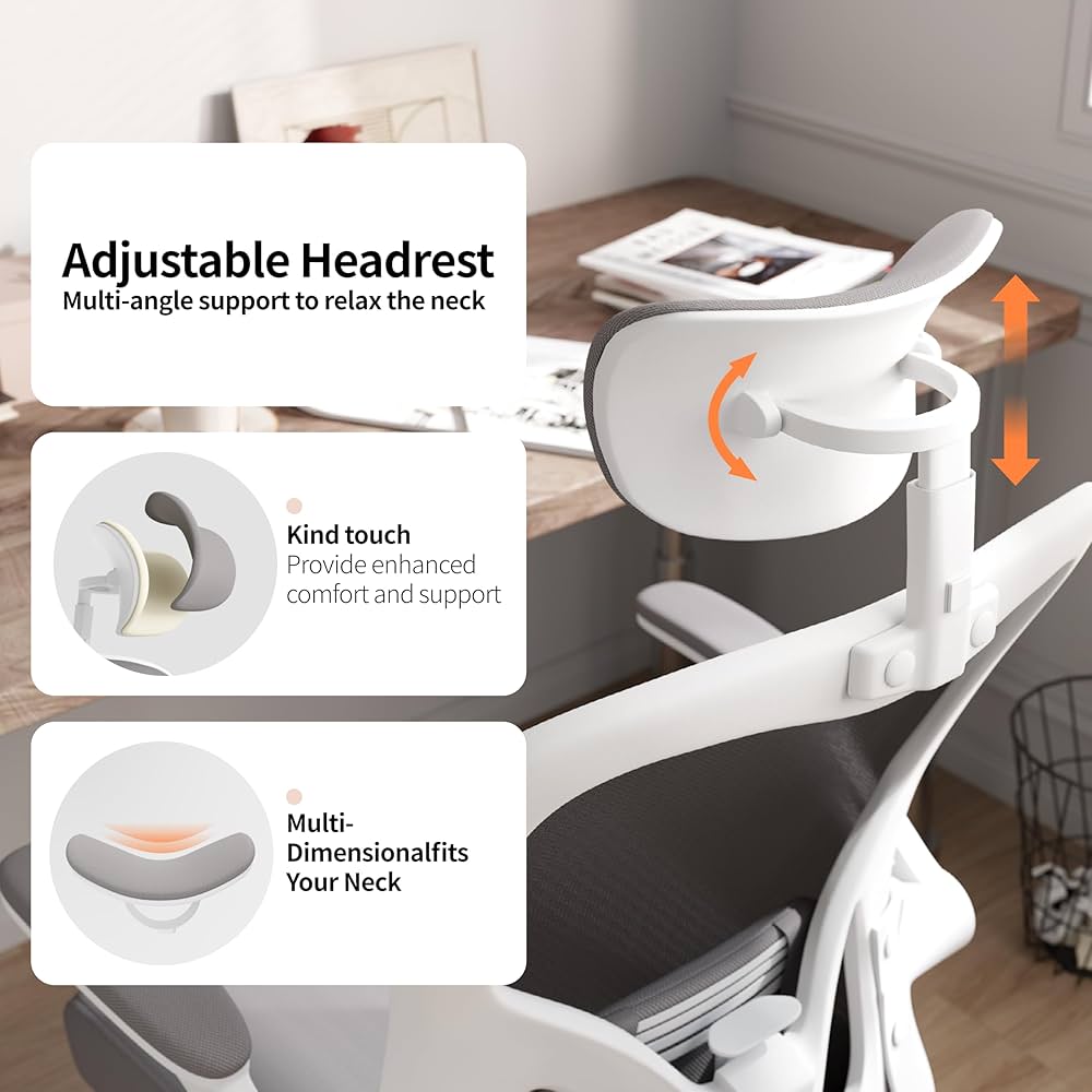 Monhey Office Chair Ergonomic Desk Chair with Lumbar