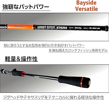 Amazon | RIZAS(ライザス) ロックフィッシュ専用ロッド LIGHT ROCK Amazon | RIZAS(ライザス) ロックフィッシュ専用ロッド LIGHT ROCK