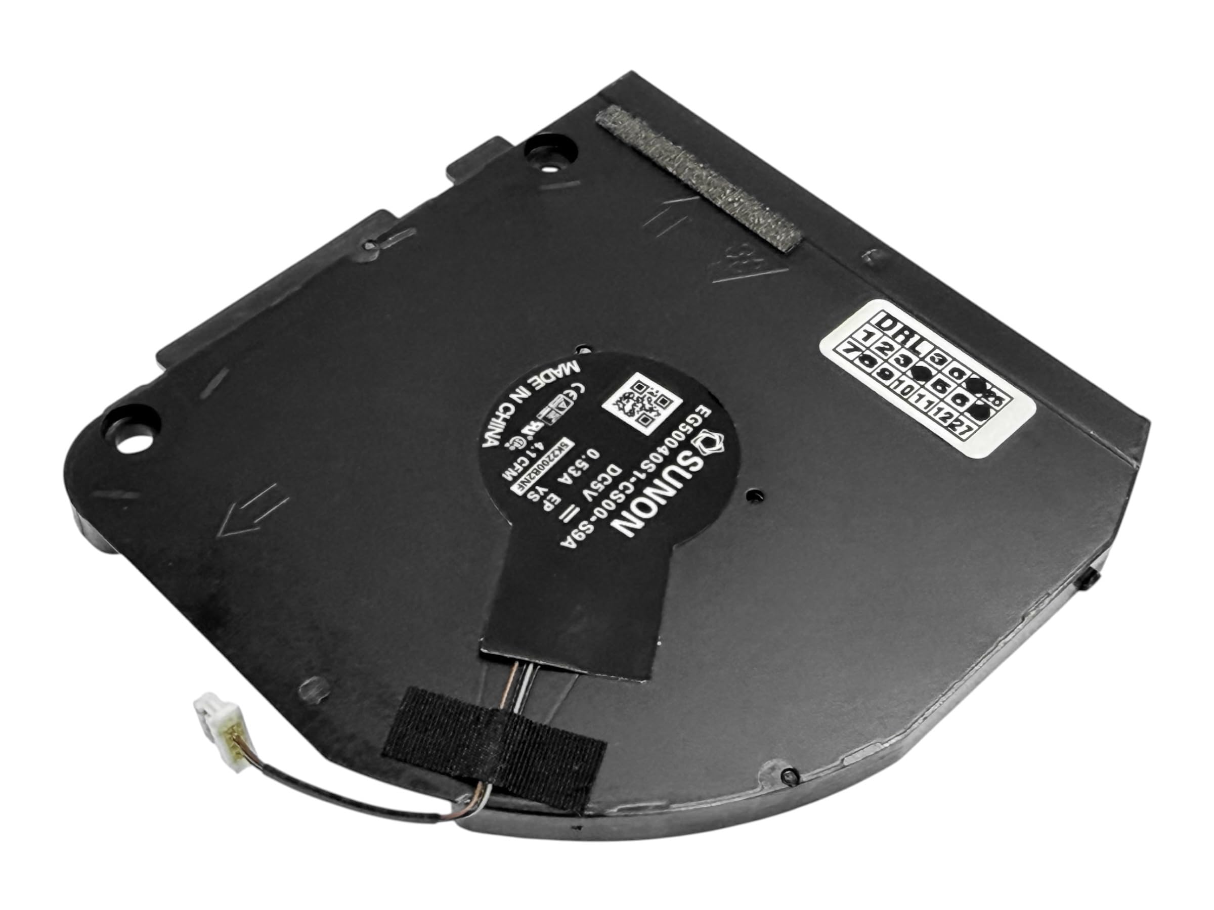 Cooling fan compatibile per Dell Latitude 7430, 7430 2 in 1, modello EG50040S1-CS00-S9A, 5K22099AC8, CMX1D, 0CMX1D