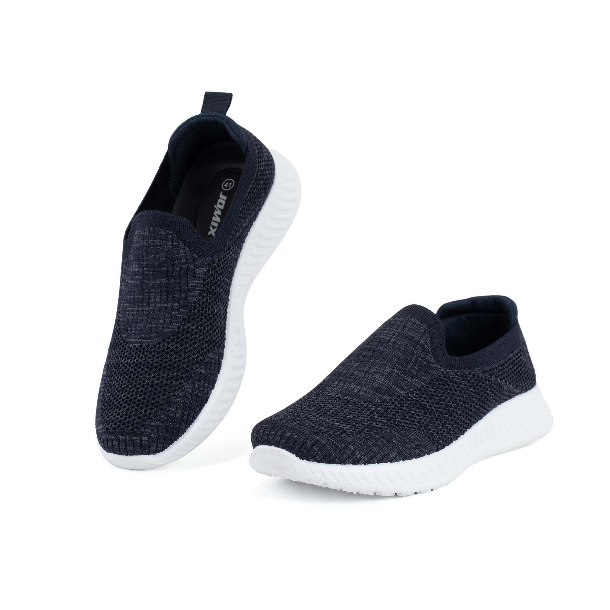 JOMIX Scarpe Slip-on Uomo Sneakers Traspiranti in Rete Mocassini da Uomo Comode Leggere per Camminata Lavoro Tempo Libero