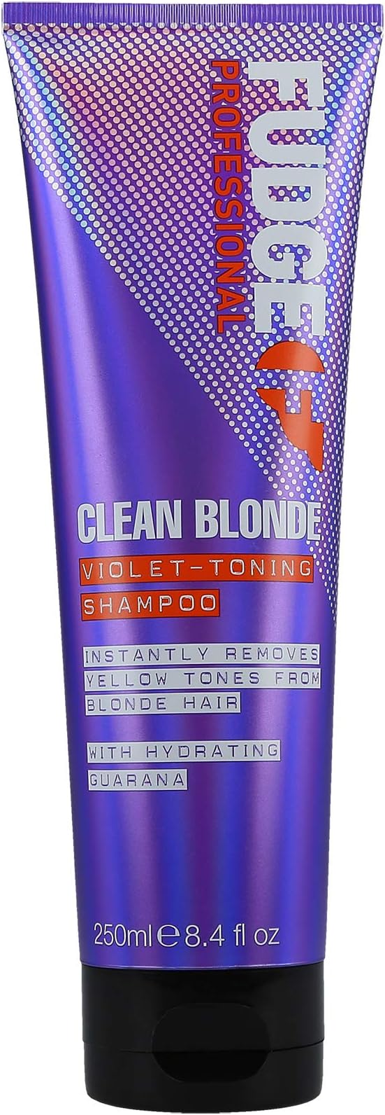 Fudge Professional Original Clean Blonde Shampoo, Purple Toning for