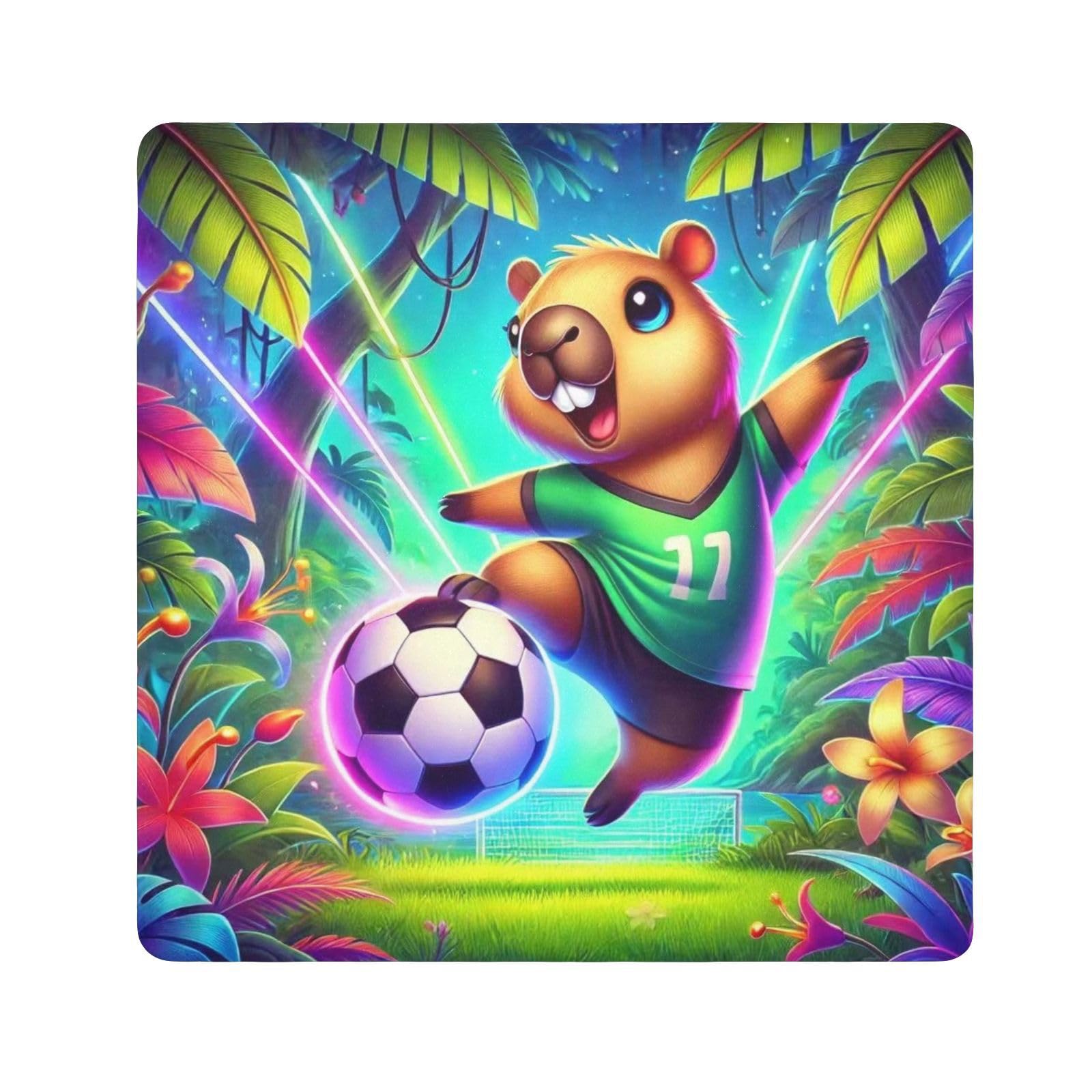 Joko Ivery Capybara Football Cute Camera Lens Wrap 21.7