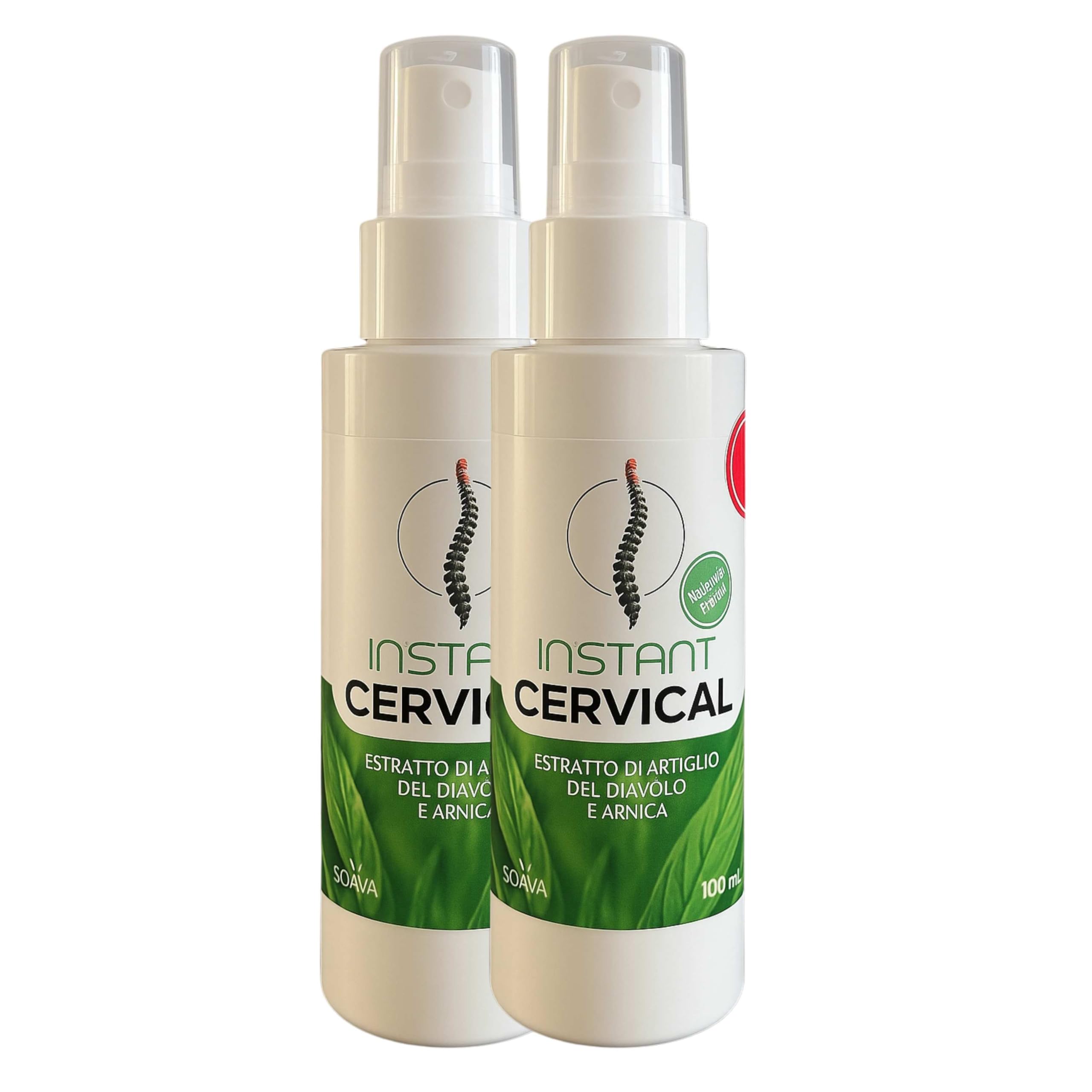 Instant Cervical Spray 200ml | Arnica, Artiglio del Diavolo