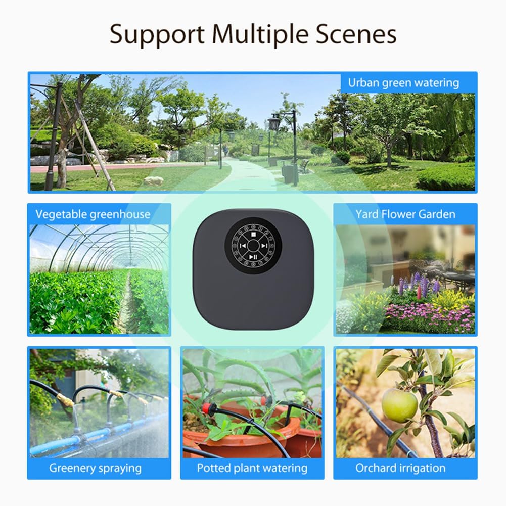 Tuya Wifi BT Regolatore Di Irrigazione Intelligente Giardinaggio Timer Automatico Irrigazione Irrigazione Automatica 16 Zone Presa Ue Facile da Usare