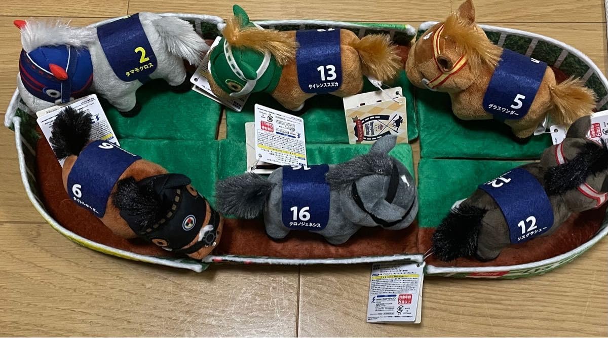 サラブレッドコレクションパドックぬいぐるみ全4種 サラブレッドコレクション パドックぬいぐるみ4 プライズの情報